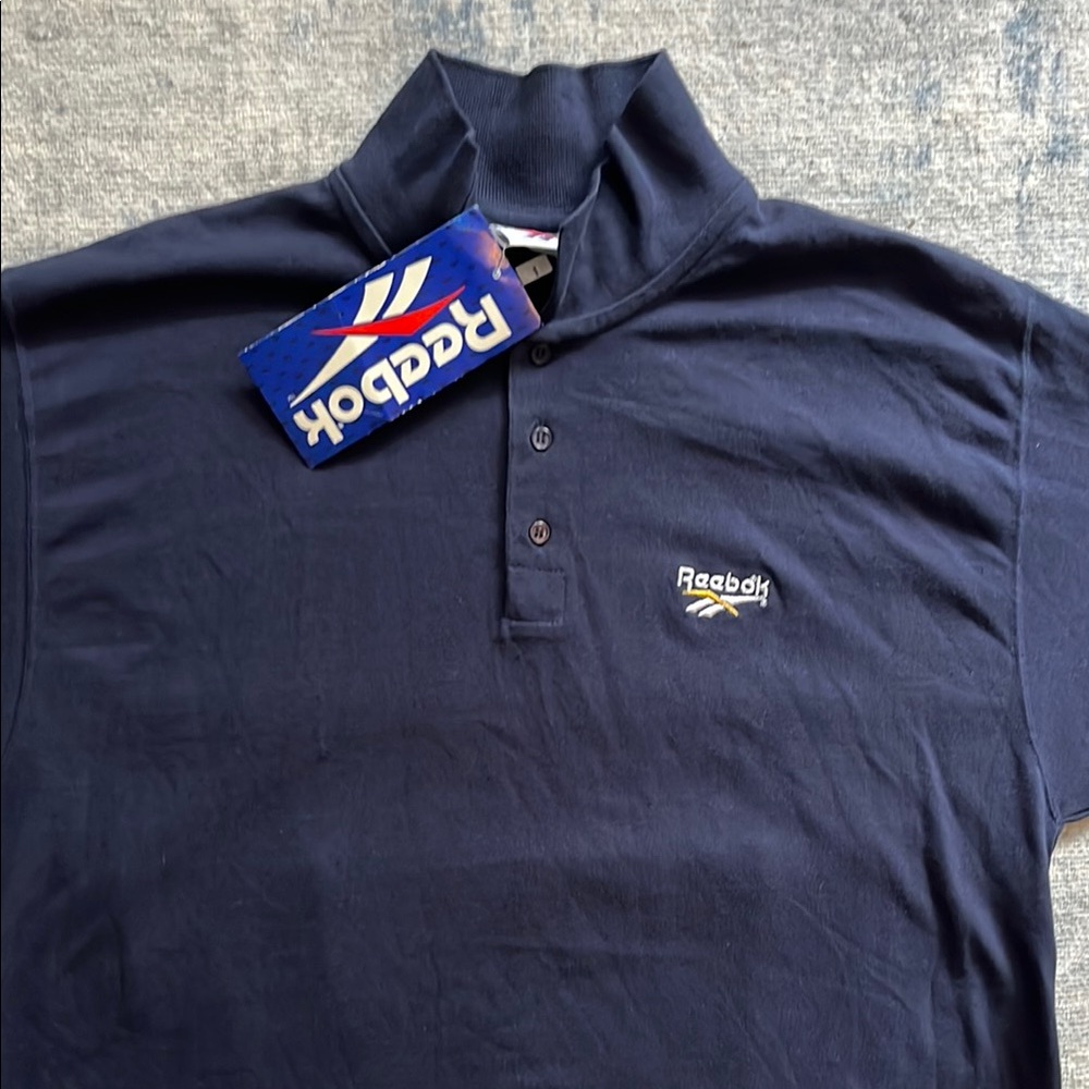Reebok Men's Navy Polo Shirt